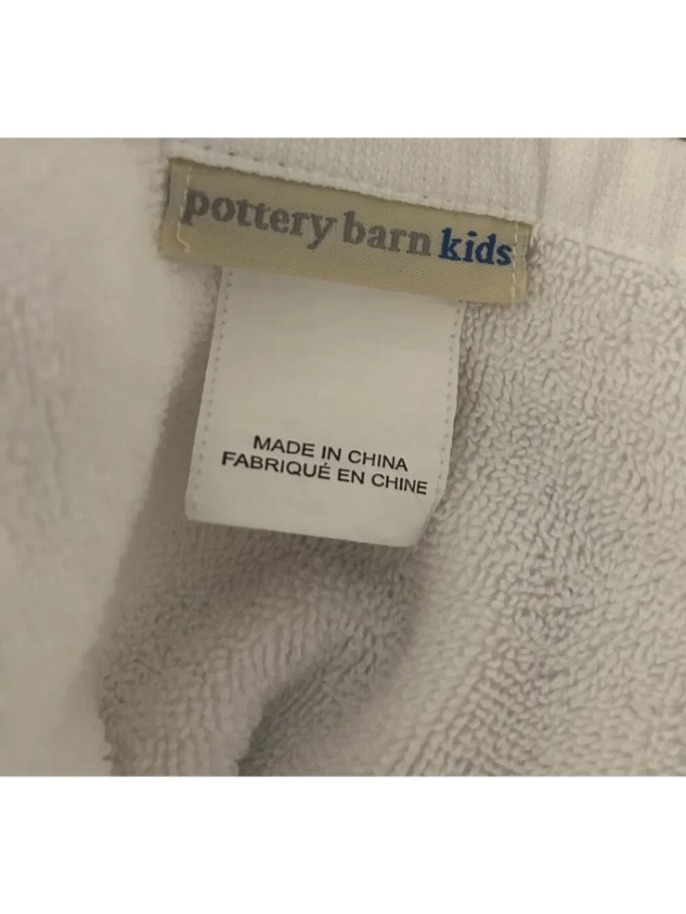Pottery Barn Kids  Coastal Palm Tree Embroidered Hand Towels 2-Piece Set